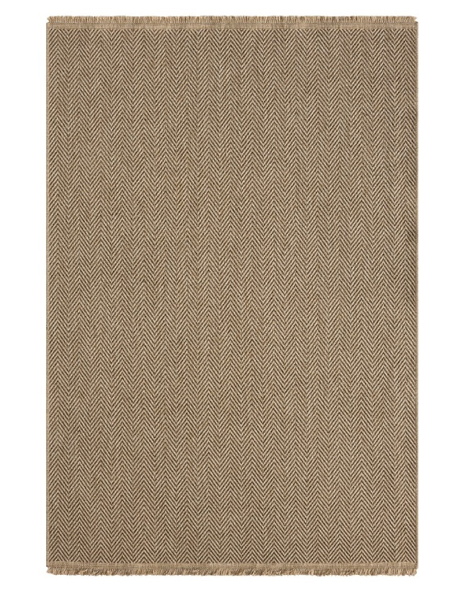 İndia Jüt Halı  671Kahve
