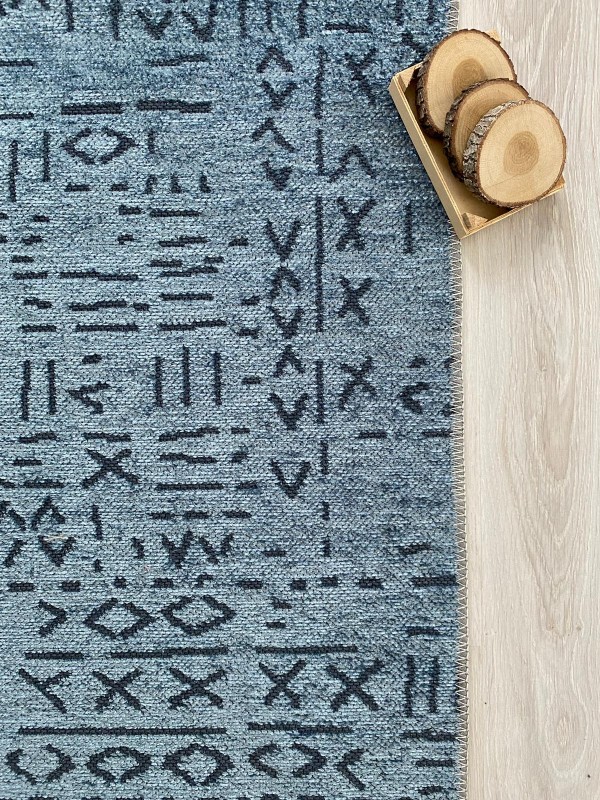 Noa Kilim İndigo Mavi