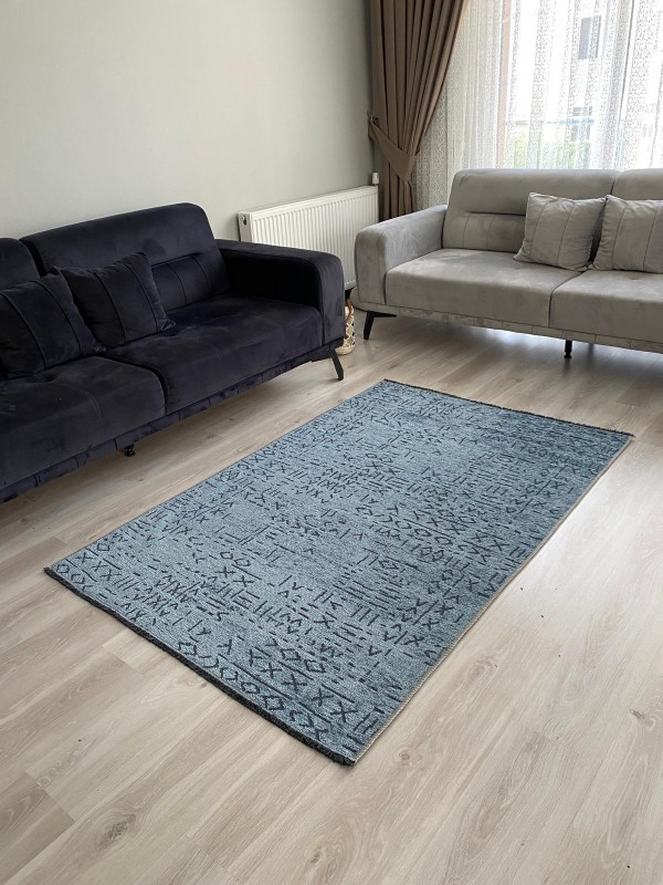 Noa Kilim İndigo Mavi