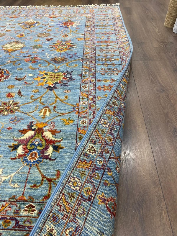 El Dokuma Sultani Halı indigo