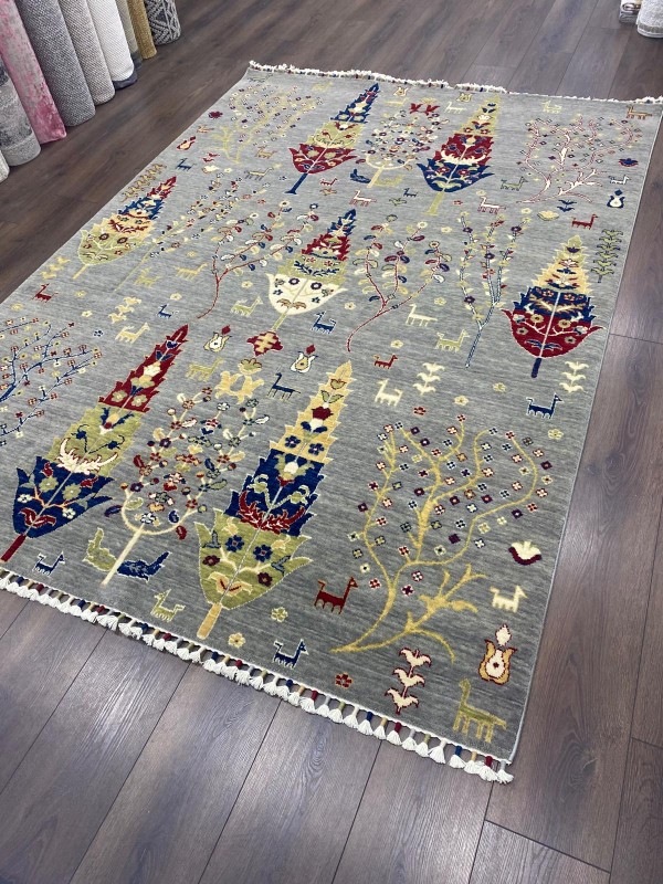 Yün Hayat Ağacı Halısı