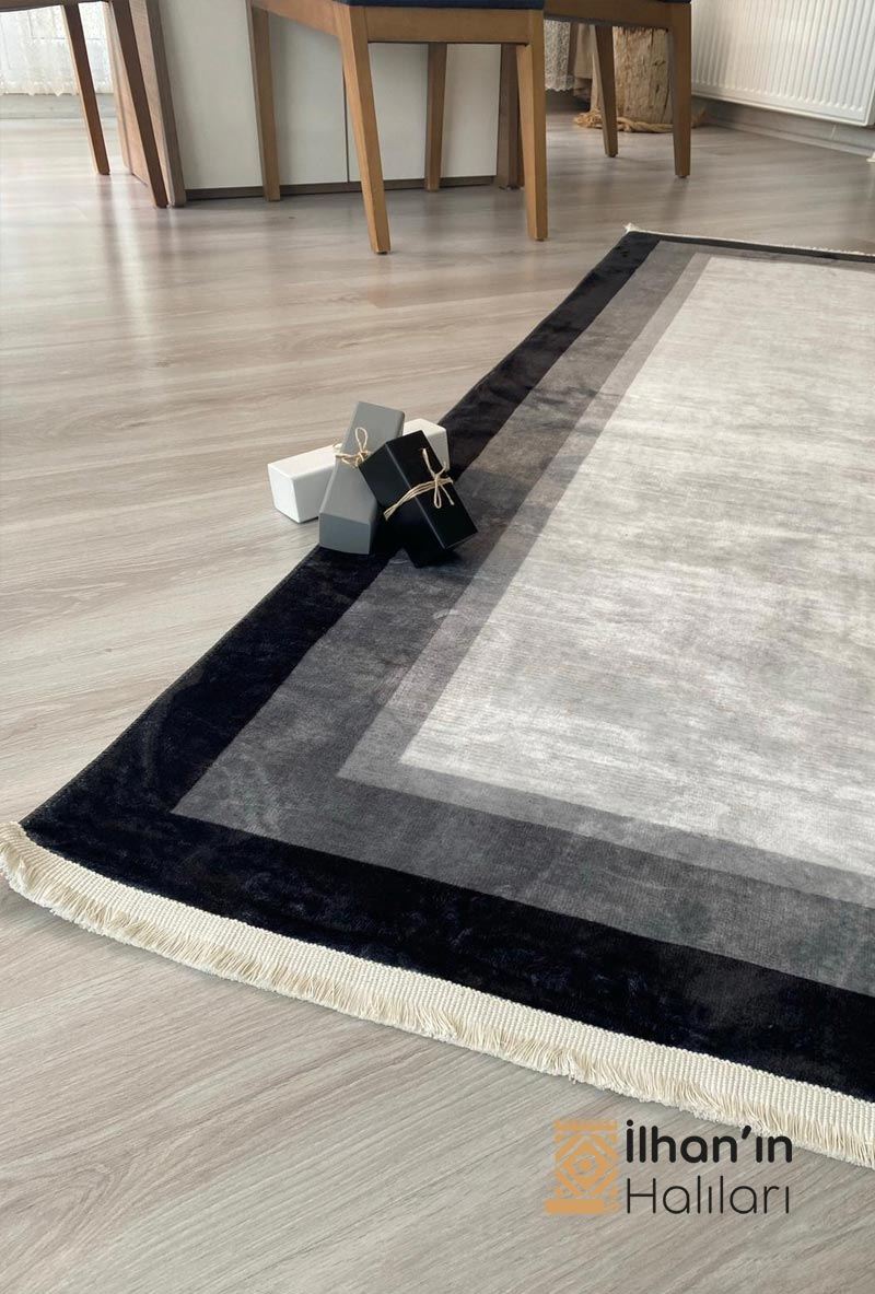 Hitit Bambu Kilim 80x150 4680-Gri