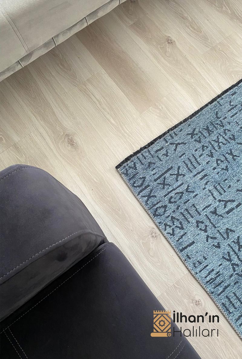 Bilens Noa Serisi Kilim 80x150 İndigo Mavi