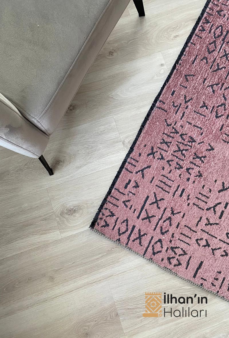 Bilens Noa Serisi Kilim 80x150 Pembe