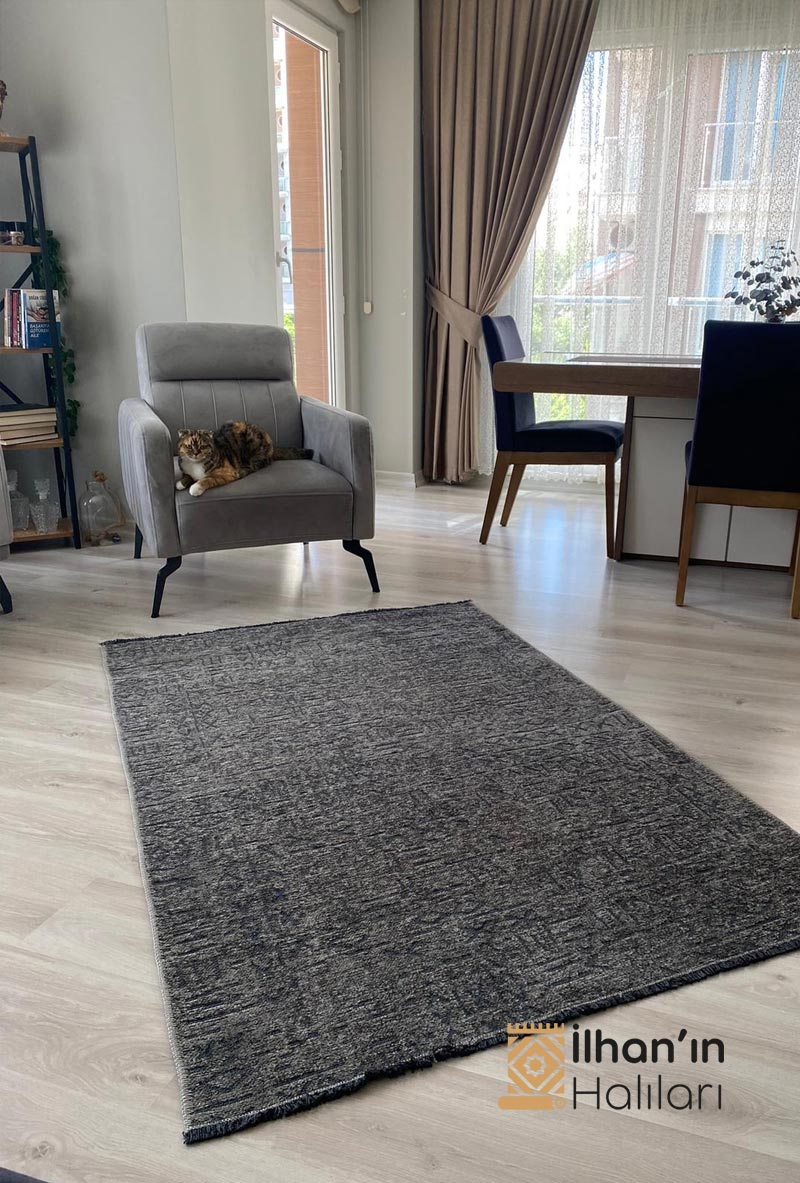 Bilens Noa Serisi Kilim 80x150 Gri